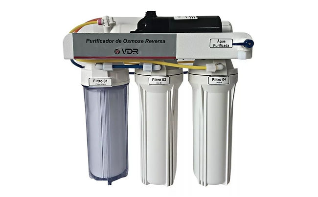 Filtro Osmose Reversa 15 L/h Desligamento Automático
