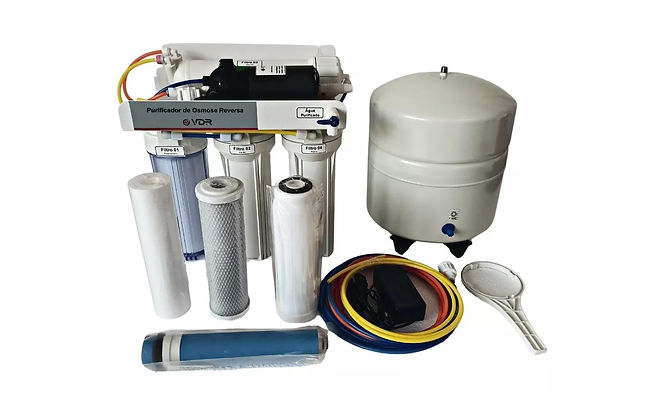 Filtro Osmose Reversa 15 L/h Com Tanque Pressurizado